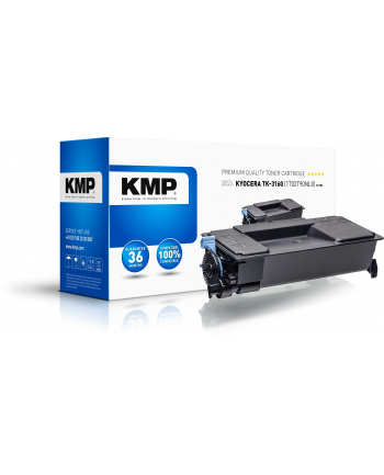 KMP Toner Kyocera TK-3160/TK3160 black 14000 S. K-T80 remanufactured