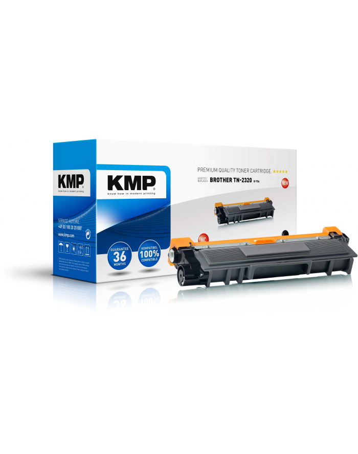 KMP Toner Brother TN-2320/TN2320 black 2600 S. B-T56 remanufactured główny