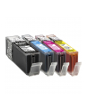 KMP MULTIPACK C107PIXV - Kartridż z tuszem Czarny (15670050) - nr 4