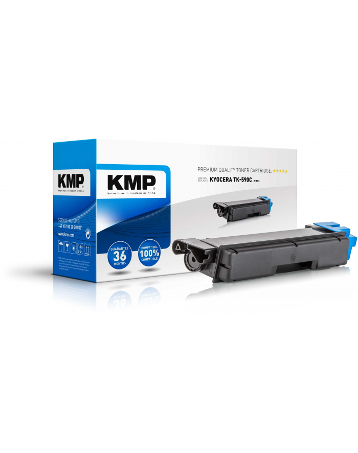 KMP Zamiennik dla TK-590C Cyan (2893.0003) główny