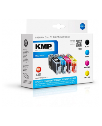 KMP H62V PROMO PACK BK/C/M/Y COMPATIBLE WITH HP NO. 364 XL (1712)