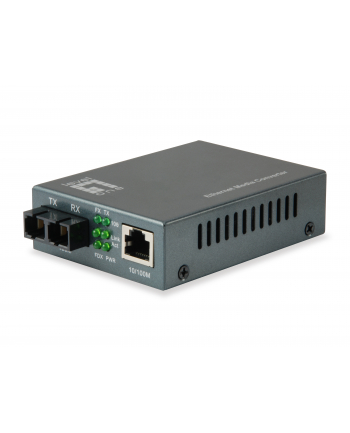 LEVELONE   - FIBRE MEDIA CONVERTER - 10MB LAN 100MB LAN (FVT1101)