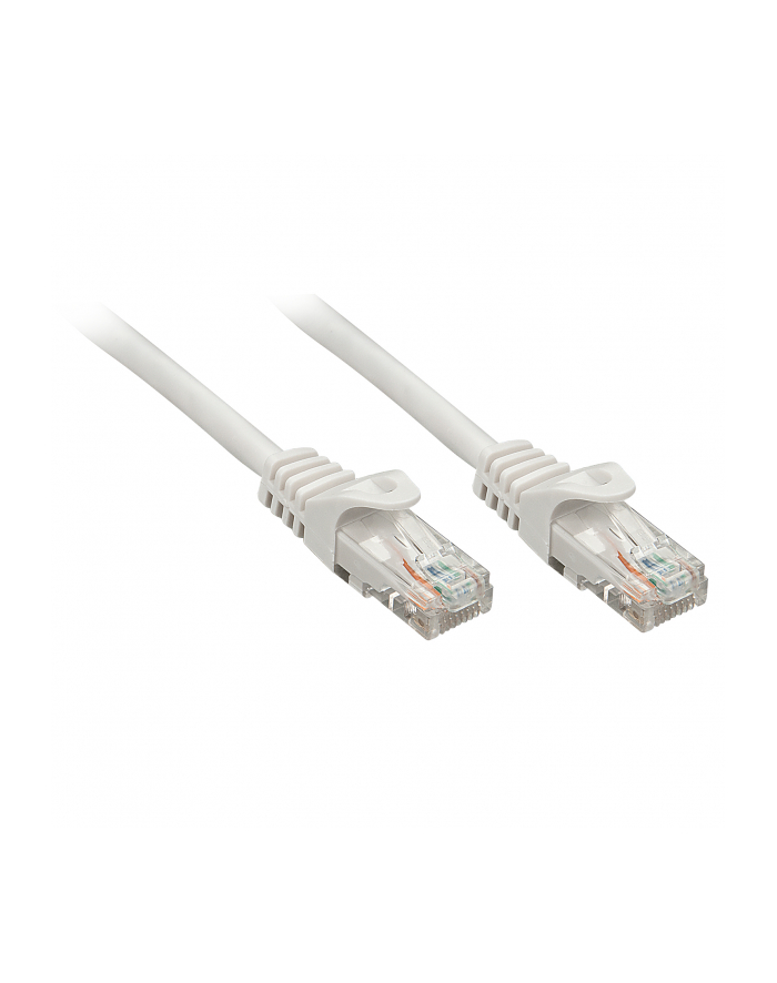 LINDY  PATCHCORD  CAT5E,  U/UTP,  1M, SZARY   (48401) główny