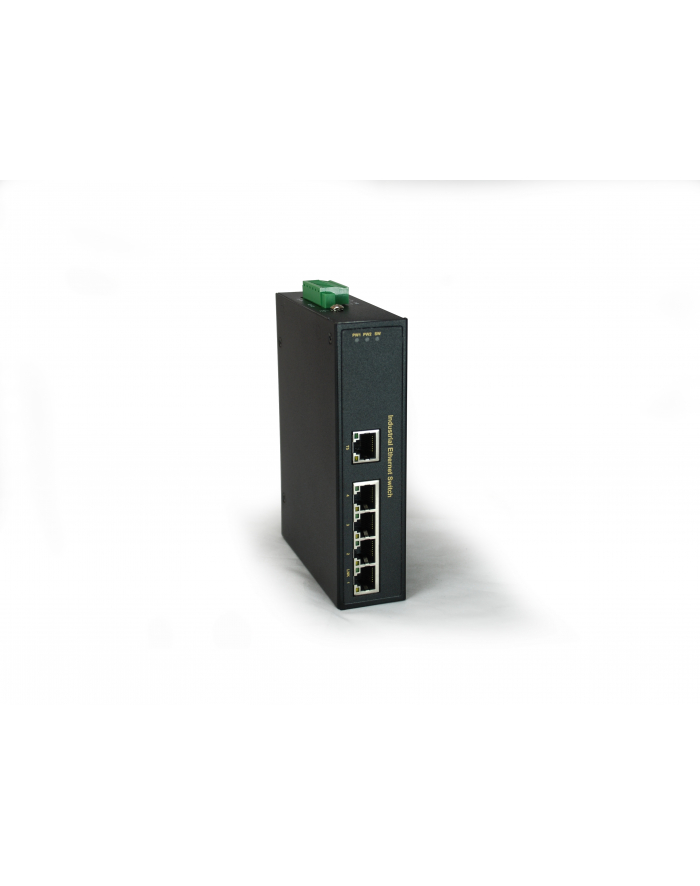 LevelOne 5-Port Fast Ethernet Industrial Switch - -40°C to 75°C - Unmanaged - Fast Ethernet (10/100) - Full duplex - Wall mounta (IFS0501) główny