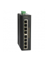 LevelOne 8-Port Gigabit PoE Industrial Switch - 4 PoE Outputs - 802.3at/af PoE - 126W - -40°C to 75°C - Unmanaged - Gigabit Ethe (IGP0801) - nr 10