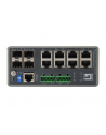 LevelOne Switch 8x GE IGU-1271 4xGSFP 8xPoE - Switch - 1 Gbps (IGU1271) - nr 2