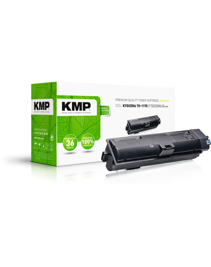 KMP Toner Kyocera TK-1170/TK1170 black 7900 S. K-T79 remanufactured główny