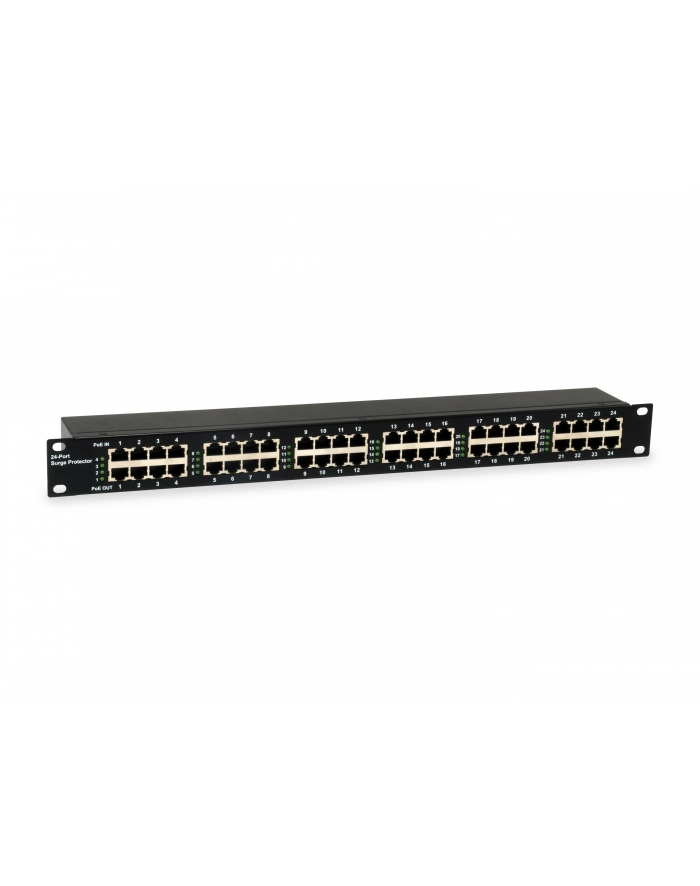 LevelOne Switch 24 Port ESP-2400 PoE 6kV 30W 19''Sp. Schutz - Switch - Amount of ports: (ESP2400) główny