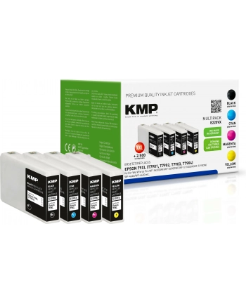 KMP MULTIPACK E220VX - Kartridż z tuszem Czarny (16284005) nr 1