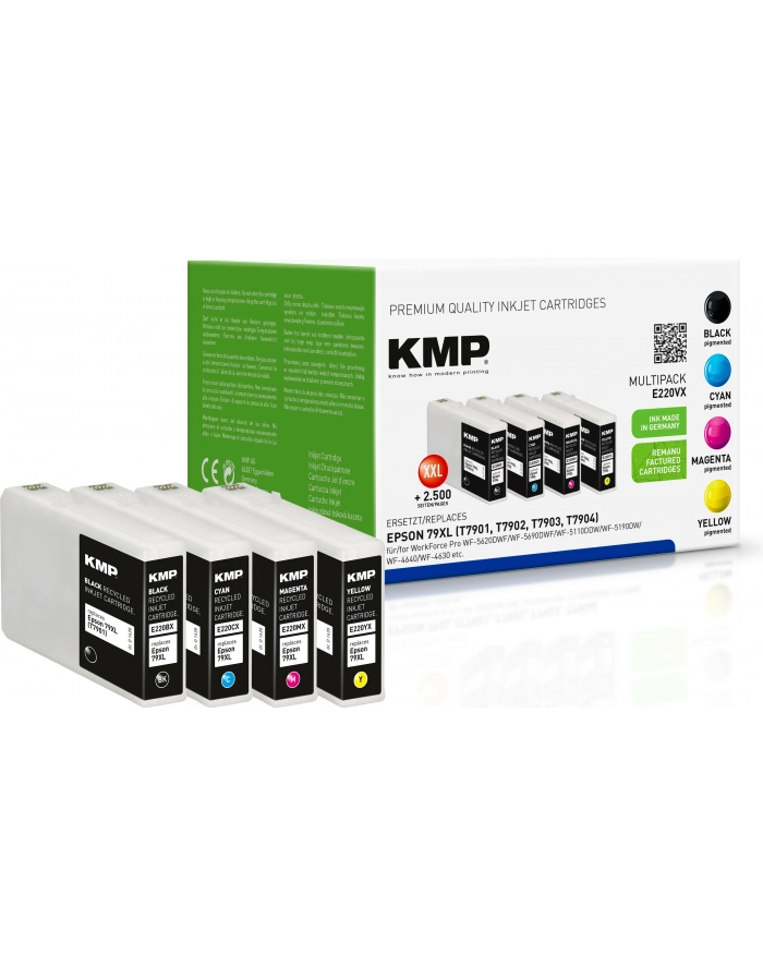 KMP MULTIPACK E220VX - Kartridż z tuszem Czarny (16284005) główny