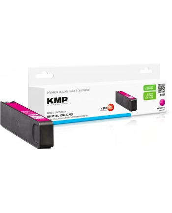 KMP E186 - black - compatible - ink cartridge (alternative for: Epson 27XXL) - Kartridż z tuszem Czarny