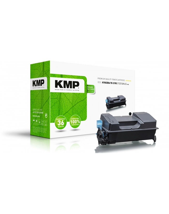 KMP K-T82 - black - toner cartridge (alternative for: Kyocera 1T02T60NL0) - Toner laserowy Czarny (29190000) główny