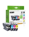 KMP Patrone Brother LC3219VALDR Multip. 1500-3000 S. B58YX refill - nr 1