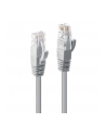 Lindy Patchcord kat.6 U/UTP 1m Szary (48002) - nr 1