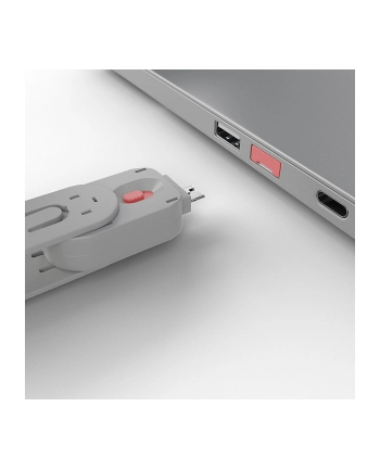Lindy 40620 Klucz Do Blokady Portów Usb A Różowy (Ly40620)