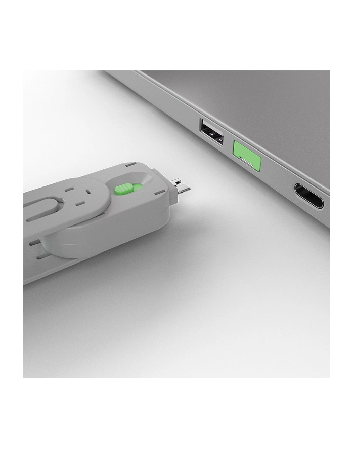 Lindy 40621 Klucz Do Blokady Portów Usb A Zielony (Ly40621) główny