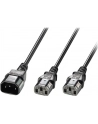 LINDY typu Y 1xIEC320 C14 2xIEC320 C13 2m (30039) - nr 12
