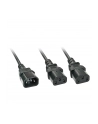 LINDY typu Y 1xIEC320 C14 2xIEC320 C13 2m (30039) - nr 1