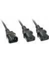 LINDY typu Y 1xIEC320 C14 2xIEC320 C13 2m (30039) - nr 9