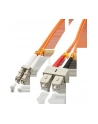 Lindy 46990 Kabel optyczny (światłowód) LC - SC OM2, pomarańczowy - 1m - nr 12