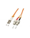 Lindy 46990 Kabel optyczny (światłowód) LC - SC OM2, pomarańczowy - 1m - nr 3