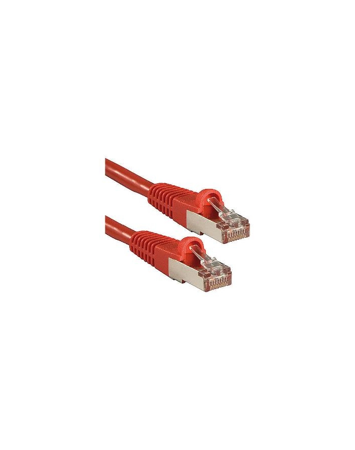 Lindy Patchcord kat.6A S/FTP LSOH 2m Czerwony (47164) główny