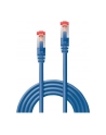 Lindy Patchcord kat.6 S/FTP 10m Niebieski (47723) - nr 9