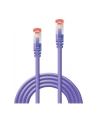 LINDY Patchcord Cat.6 S/FTP 0.5m fioletowy (47821) - nr 8