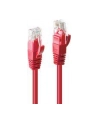 LINDY Patchcord Cat6 U/UTP 15m czerwony (48038) - nr 8