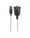 Manhattan USB A -RS232 45CM Przeźroczysty (151856) - nr 22