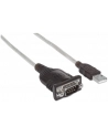 Manhattan USB A -RS232 45CM Przeźroczysty (151856) - nr 7