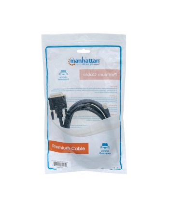 Manhattan DisplayPort-DVI-D 1,8m Czarny (152150) nr 1