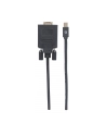 Manhattan DisplayPort 1.2a na VGA 1m czarny (152167) - nr 3