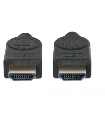 Manhattan Kabel Manhattan MANHATTAN Kabel HDMI Premium High Speed + Ethernet, 1m, černý (354837) nr 2