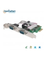 Manhattan PCI Express 2x RS-232 (152082) - nr 4