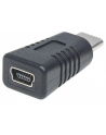 Adapter USB Manhattan USB-C - mini USB-B Czarny (354677) - nr 14