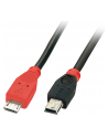 LINDY microUSB - miniUSB 0.5m (31717) - nr 4