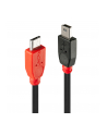 LINDY microUSB - miniUSB 0.5m (31717) - nr 7