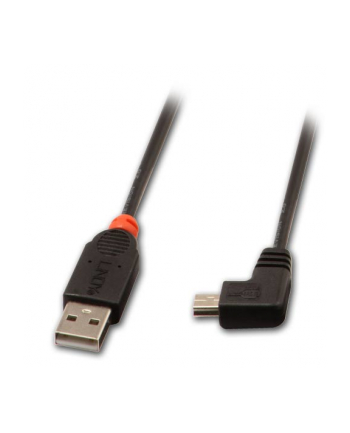 LINDY miniUSB 2m Czarny (31972)