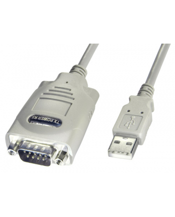 Lindy USB -> Serial Converter - 9 Way (RS-422), 1m (42844)