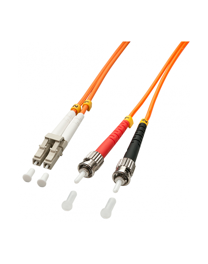 LINDY Patchcord światłowodowy LC/ST OM2 2m 50/125Ám Multimode (46491) główny