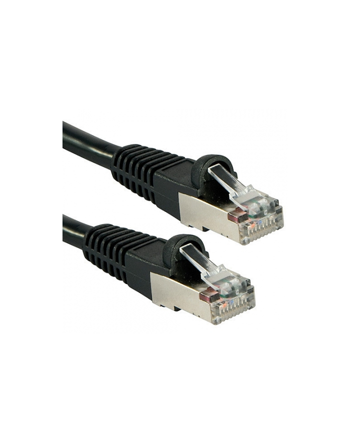 LINDY Patchcord Cat6A S/FTP PIMF LSOH 1m czarny (47177) główny
