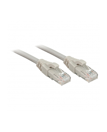 Lindy Patchcord kat.6 U/UTP 1m Szary (48002)