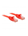 LINDY Patchcord Cat6 U/UTP 15m czerwony (48038) - nr 1