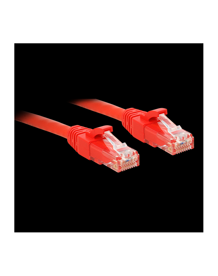 LINDY Patchcord Cat6 U/UTP 15m czerwony (48038) główny