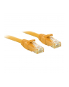 Lindy Patchcord UTP Cat.6 0,5m żółty (48061) - nr 1