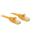 Lindy Patchcord UTP Cat.6 0,5m żółty (48061) - nr 4