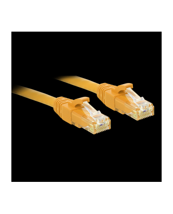 Lindy Patchcord UTP Cat.6 0,5m żółty (48061)