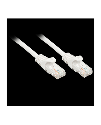 Lindy Patchcord kat.6 U/UTP 0,5m Biały (48201)