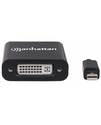 Manhattan Mini DisplayPort - DVI Czarny (152549)